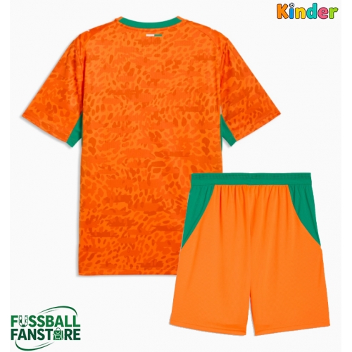 Elfenbeinküste Replik Heimtrikot Kinder WM 2026 Kurzarm (+ Kurze Hosen)